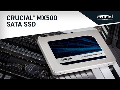 Crucial MX500 500GB 3D NAND SATA 2.5インチ 7mm（9.5mmアダプター