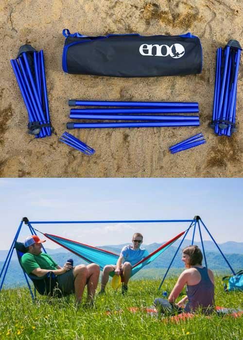 送料無料◇コレでドコでも設営可能「ENO Nomad Portable ハンモック