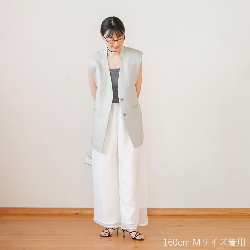 ホームソーイング型紙シリーズ】No.63_レイヤードパンツ | nunocoto fabric