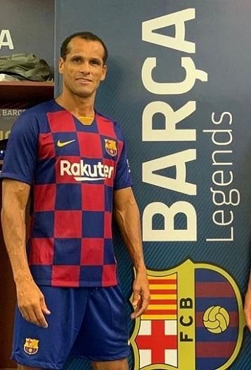 FCバルセロナ LEGENDS 2020 選手支給 リバウド＃10