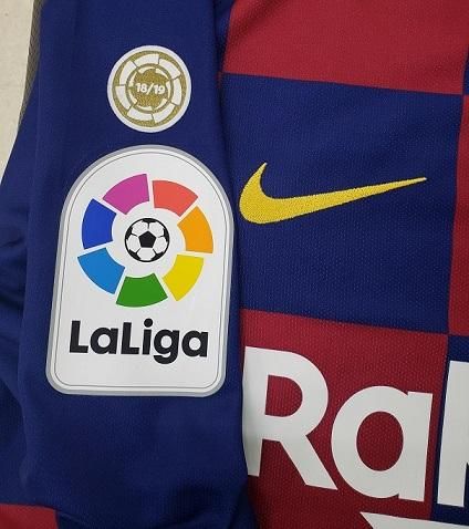 FCバルセロナ（H）19/20 長袖 グリーズマン＃7 パッチ2個付！