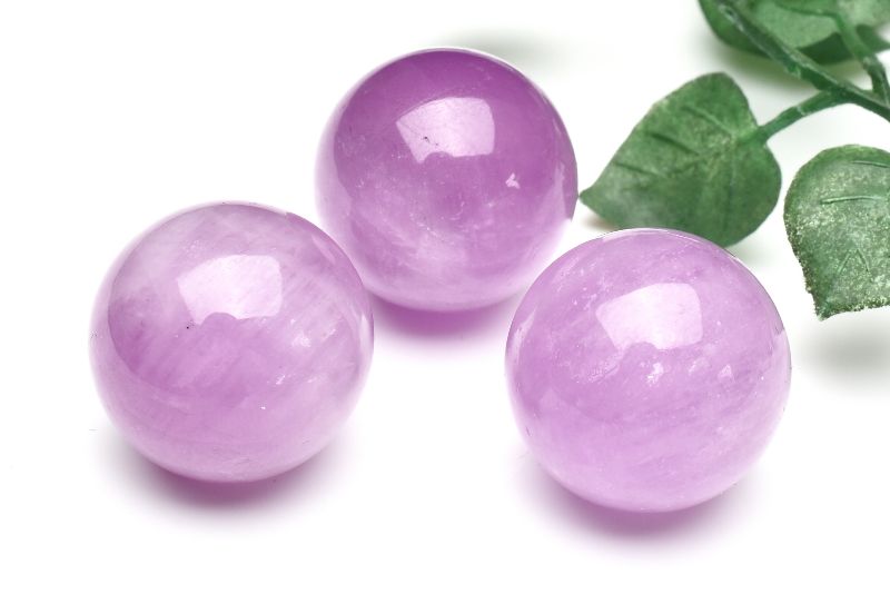 キャッツアイ クンツァイト 16-17mm 丸玉(台座なし) スフィア 1個売り