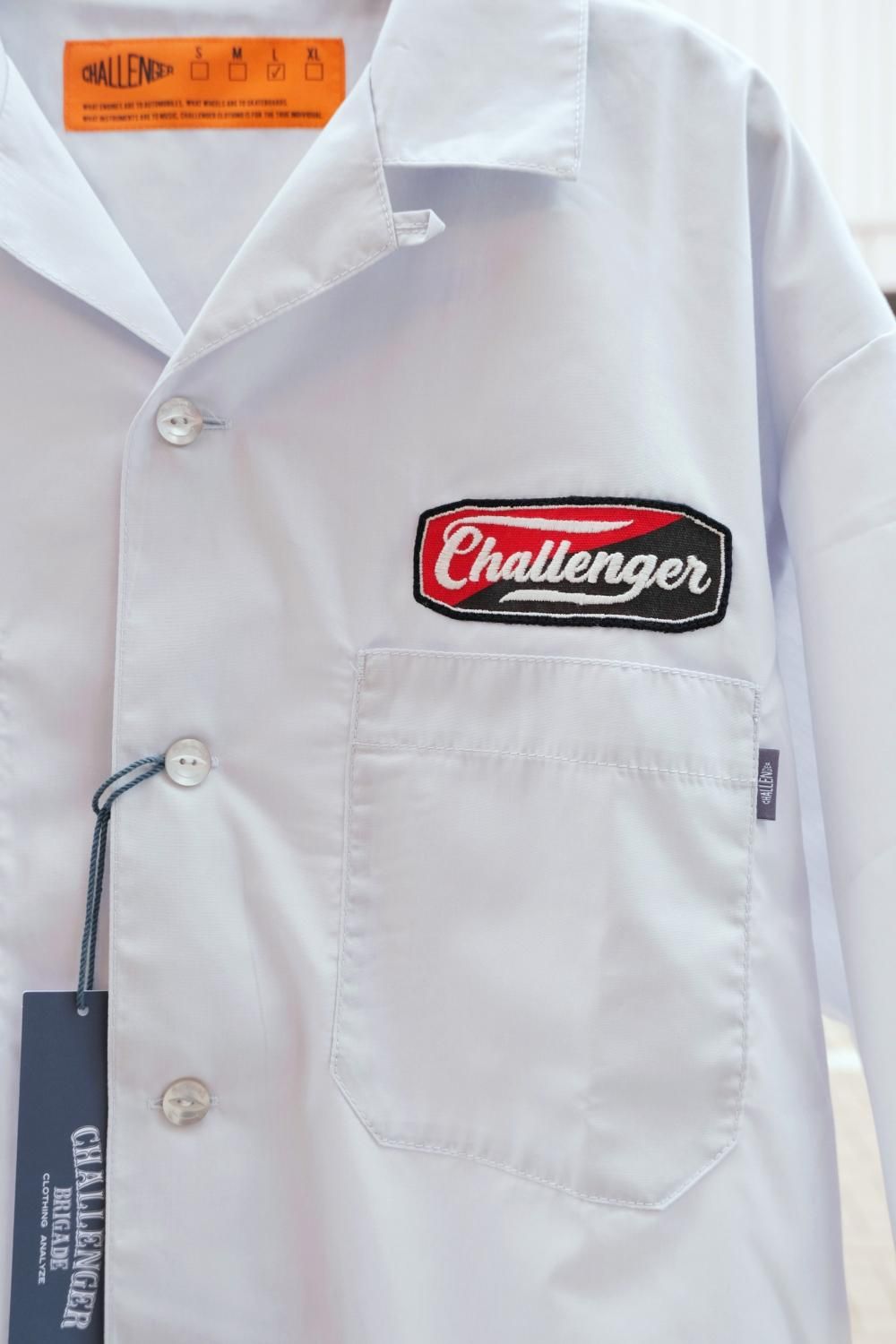 CHALLENGER/チャレンジャー S/S PATCHED WORK SHIRT/半袖ワークシャツ