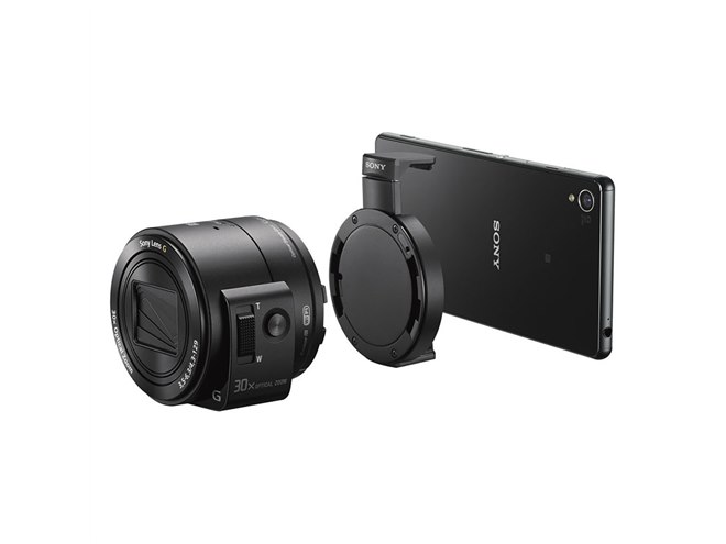 ソニー、Eマウントに対応したレンズスタイルカメラ「ILCE-QX1」など