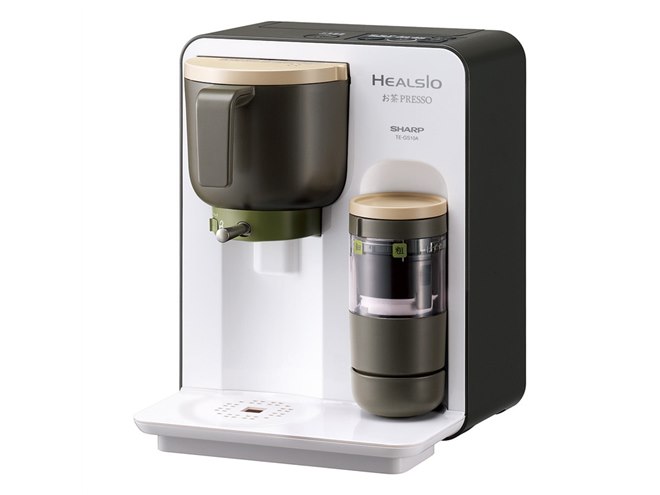 シャープ、本格的なお茶を楽しめるお茶メーカー「ヘルシオ お茶