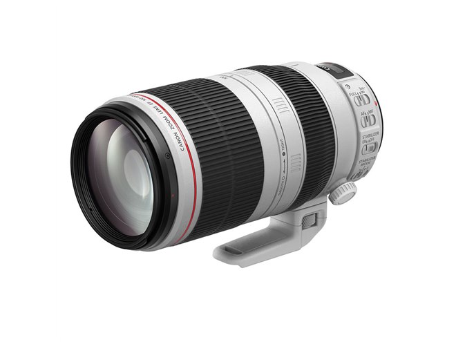 キヤノン、超望遠レンズ「EF100-400mm」を新コーティングなどで