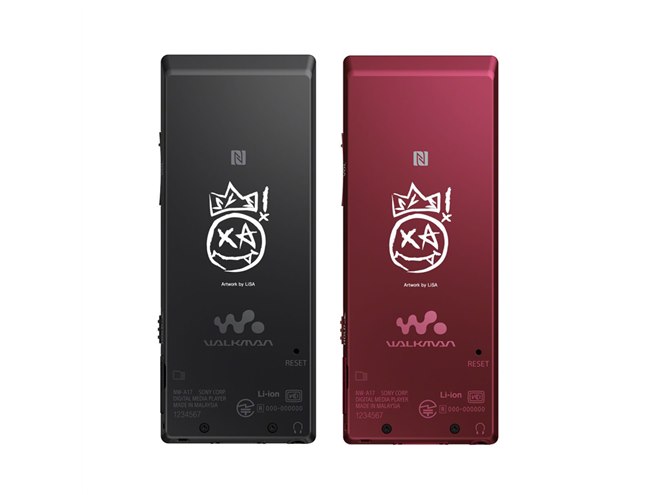 ソニー、ウォークマン「NW-A16」のLiSAコラボモデルなどを6/18発売