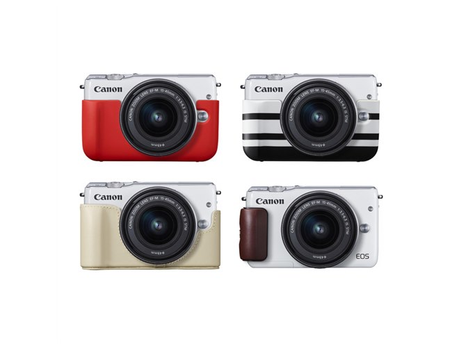 キヤノン、外観のカスタマイズに対応したミラーレス一眼「EOS M10
