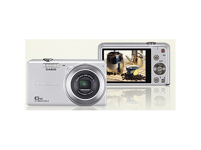 カシオ、プレミアムオート対応で光学6倍ズーム搭載「EXILIM EX-ZS28