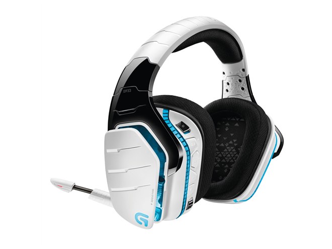 ロジクール、7.1chサラウンド対応ワイヤレスヘッドセットにホワイト