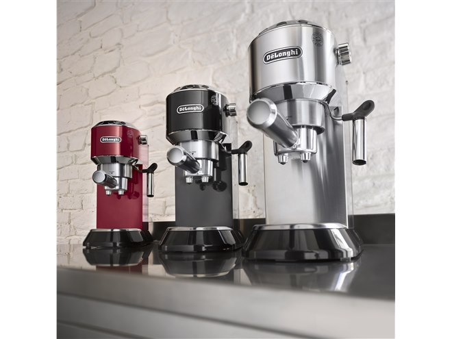 デロンギ、抽出温度などがカスタマイズできるコンパクトなエスプレッソ