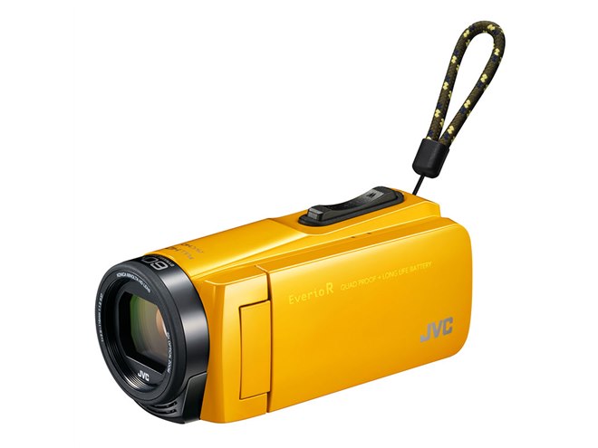 JVC、Y字グリップベルトを備えたビデオカメラ「GZ-RX670」「GZ-R470