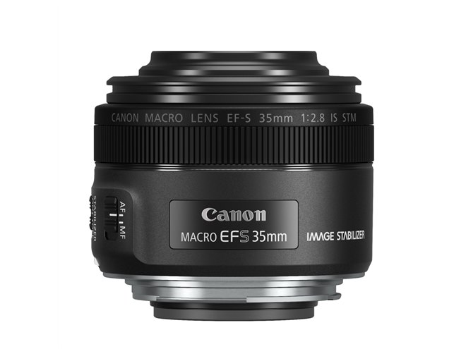キヤノン、LEDライト内蔵マクロレンズ「EF-S35mm F2.8 マクロ IS STM