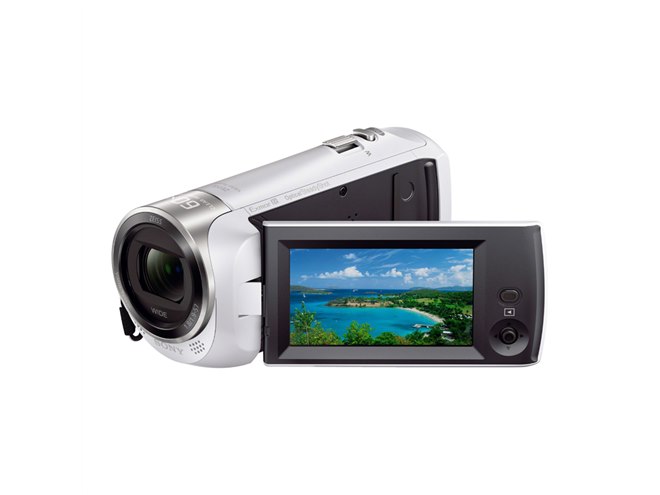 ソニー、バッテリー込みで重さ215gの軽量ハンディカム「HDR-CX470