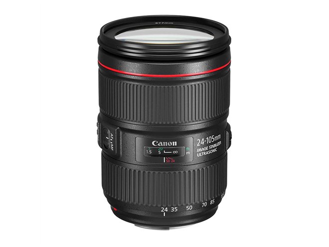 キヤノン「EF24-105mm F4L IS II USM」の一部に不具合、無償修理を実施