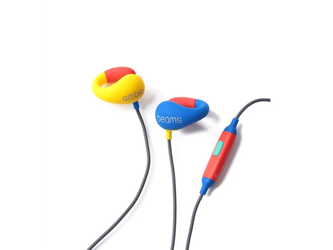 ポップな80年代家電”をイメージ、耳をふさがないイヤホンにBEAMSモデル