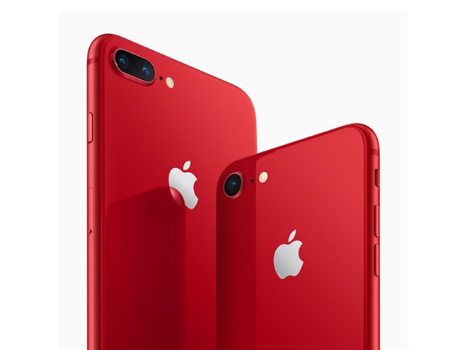 アップル、iPhone 8/8 Plusに真っ赤な「(PRODUCT)RED Special Edition