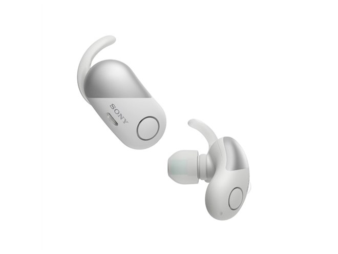 ソニー、NC＆防滴の完全ワイヤレスイヤホン「WF-SP700N」を約23,000円