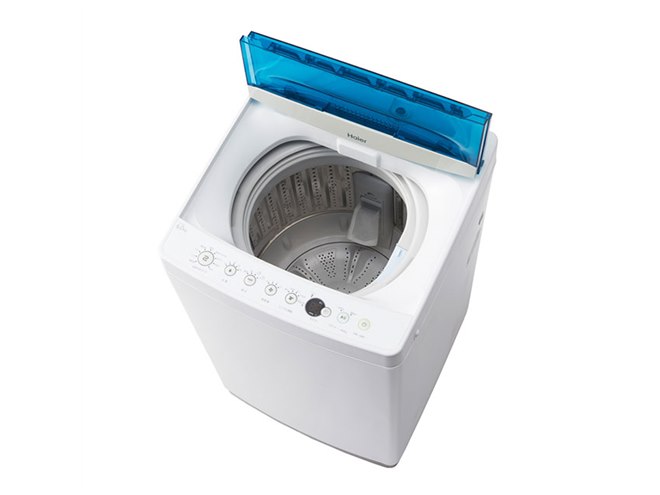 ハイアール、「しわケア」脱水機能を搭載した7kg/6kgモデルの洗濯機