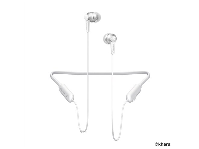 パイオニア、Bluetoothイヤホン「C7wireless SE-C7BT」に