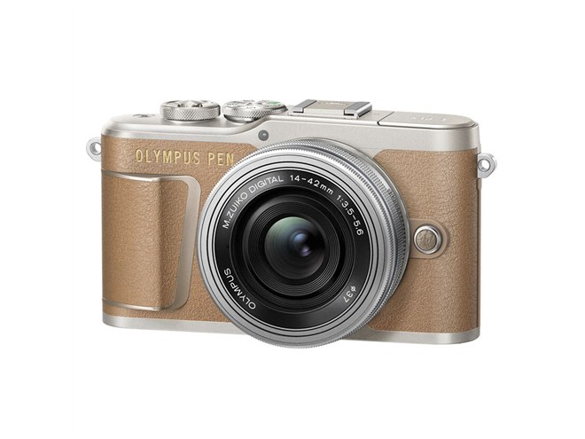 オリンパス、シンプルで上質なデザインの小型ミラーレス「PEN E-PL9