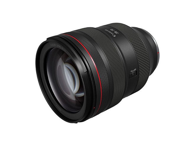 キヤノン、大口径標準ズームレンズ「RF28-70mm F2 L USM」の発売日決定