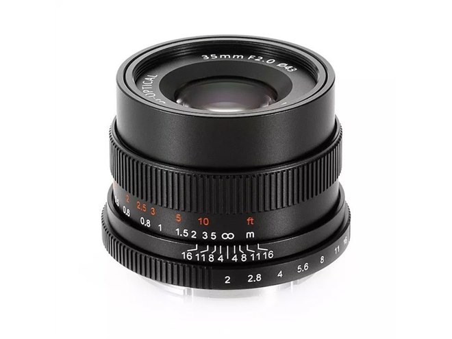 七工匠、「7Artisans 35mm F2」ソニーE＆フジフイルムX用を各28,000円