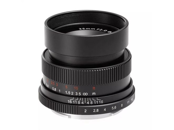 七工匠、「7Artisans 35mm F2」ソニーE＆フジフイルムX用を各28,000円