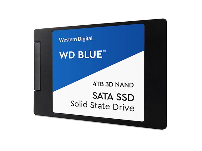 WD、大容量4TBを実現した2.5インチSSD「WD Blue 3D NAND SATA SSD