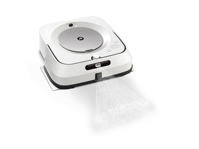 アイロボット、カメラを搭載した床拭きロボット「ブラーバ ジェットm6