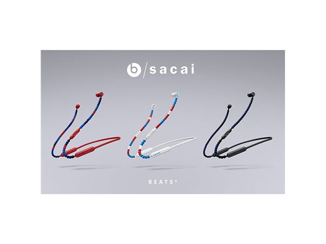 Beats、sacaiとコラボしたイヤホン「BeatsX sacaiスペシャル