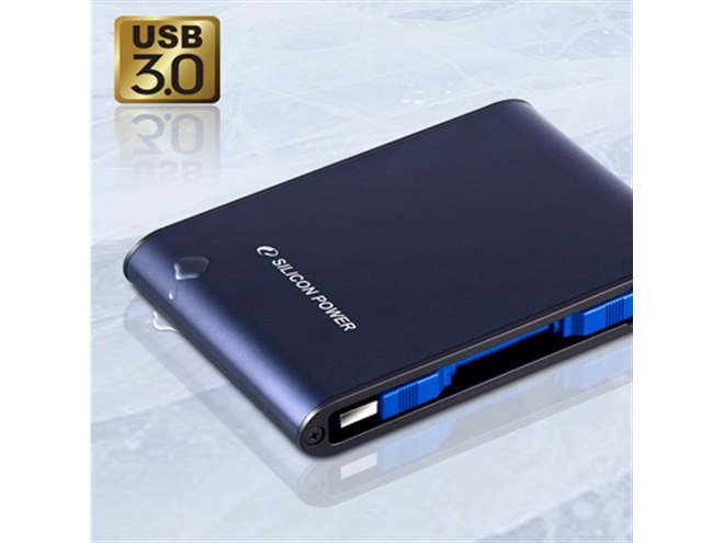 シリコンパワー、防水/USB 3.0対応ポータブルHDD - 価格.com