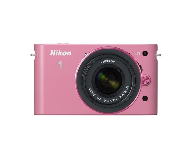 ニコン、「Nikon 1 J1」の標準ズームキットにピンクを追加 - 価格.com