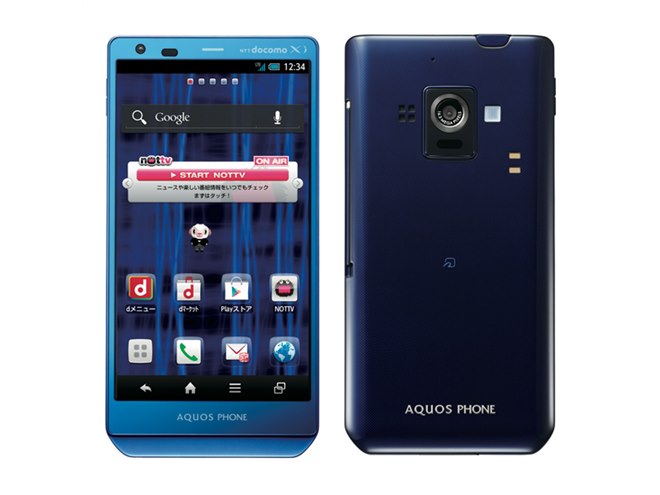 ドコモ、ARROWS Vを11/28日に、AQUOS PHONE ZETAを11/29に発売 - 価格.com