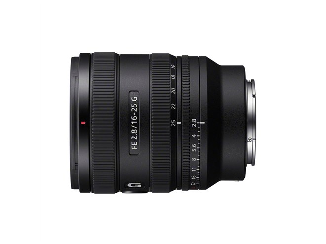 ソニー、大口径広角ズームGレンズ「FE 16-25mm F2.8 G」を5月17日に