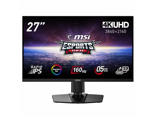 MSI、量子ドットを採用した27型4Kゲーミングモニターを本日6月6日に
