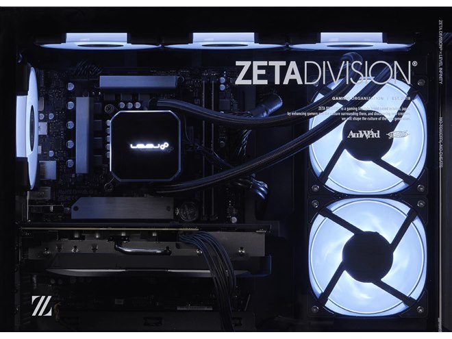 iiyama、「ZETA DIVISION」とコラボしたオリジナルデザインピラーレス