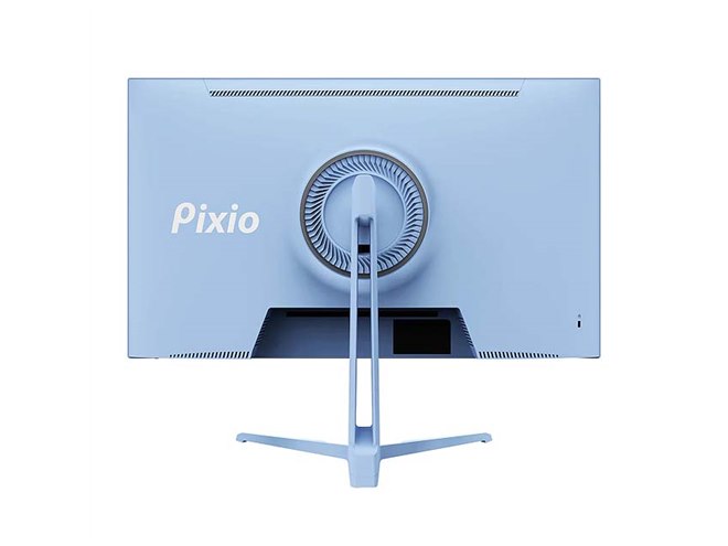 Pixio、23.8型ゲーミングモニターにパステルブルーとパステルピンクを