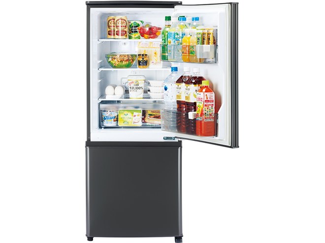 三菱電機、チューブスタンド搭載の2ドアコンパクト冷蔵庫「Pシリーズ