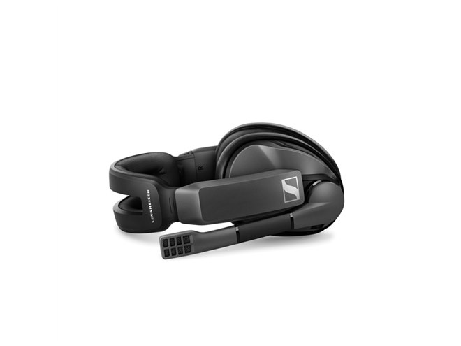 最大100時間駆動のワイヤレスゲーミングヘッドセット「GSP 370