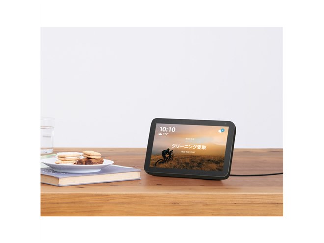 Amazon、8型スクリーン搭載のスマートスピーカー「Echo Show 8
