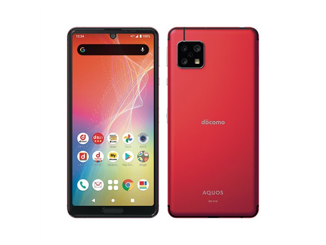 ドコモ、4570mAhの大容量バッテリーを搭載した4Gスマホ「AQUOS sense4