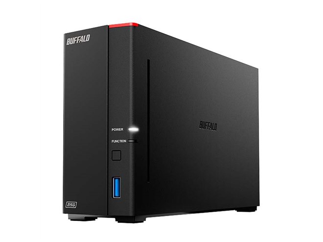 バッファロー、2.5GbEに対応したネットワークHDD「LS720D」「LS710D