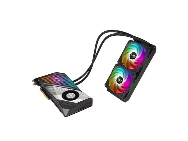 ASUS、水冷を採用したゲーミングビデオカード「ROG-STRIX-LC-RX6800XT