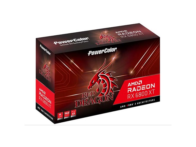 PowerColor、「Radeon RX 6800 XT」を搭載する「Red Dragon」シリーズ