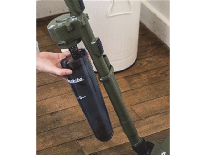 マキタ、40Vmaxシリーズの充電式クリーナーに紙パック式モデル「CL002G