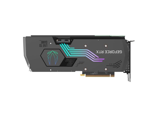 ZOTAC、ホログラフィー仕上げの「GeForce RTX 3080」搭載ビデオカード