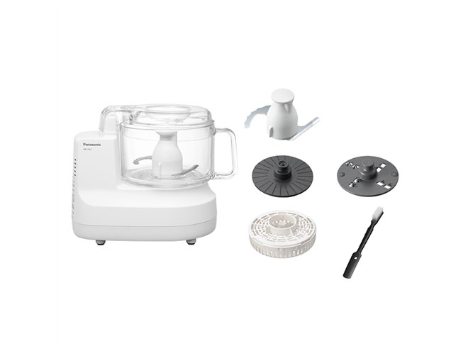 パナソニック、4種のカッターを搭載したフードプロセッサー「MK-K82