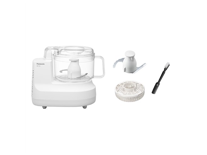 パナソニック、4種のカッターを搭載したフードプロセッサー「MK-K82