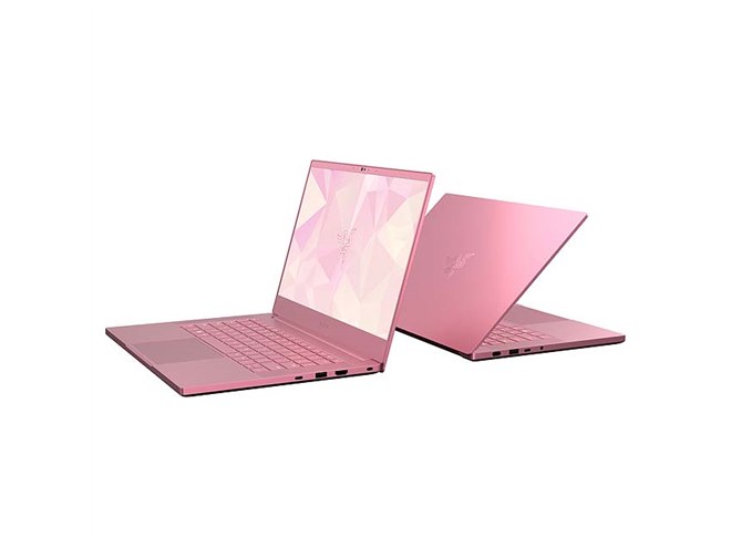 Razer、ピンクモデルの14型ゲーミングPC「Blade 14 Quartz Edition